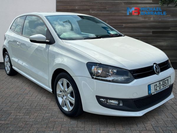Volkswagen Polo Hatchback, Petrol, 2012, White