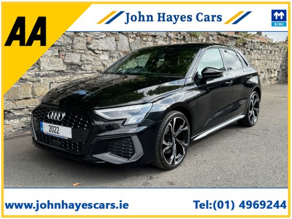 Audi A3 Hatchback, Petrol Plug-in Hybrid, 2022, Black