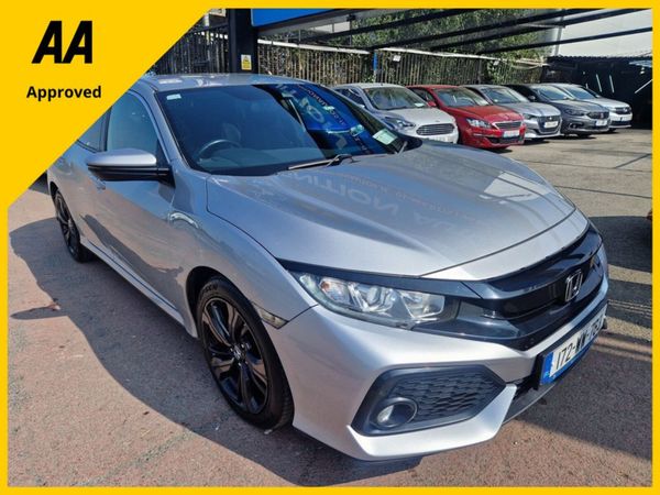 Honda Civic Hatchback, Petrol, 2017, Grey