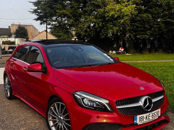 Mercedes-Benz A-Class Hatchback, Petrol, 2018, Red