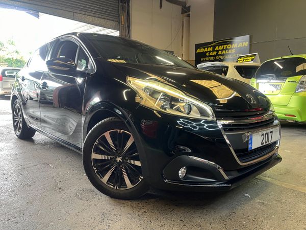 Peugeot 208 Hatchback, Petrol, 2014, Black
