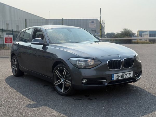 BMW 1-Series Hatchback, Diesel, 2015, Grey