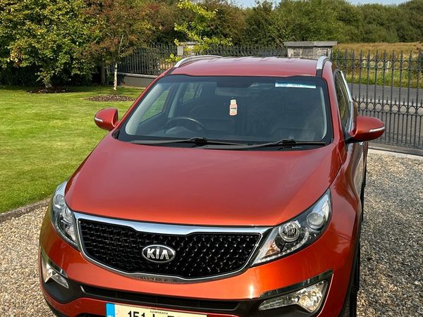 Kia Sportage SUV, Diesel, 2015, Orange