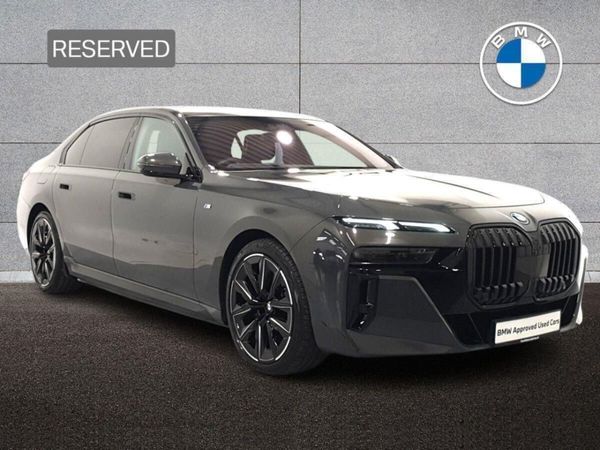 BMW 7-Series Saloon, Petrol Plug-in Hybrid, 2023, Grey