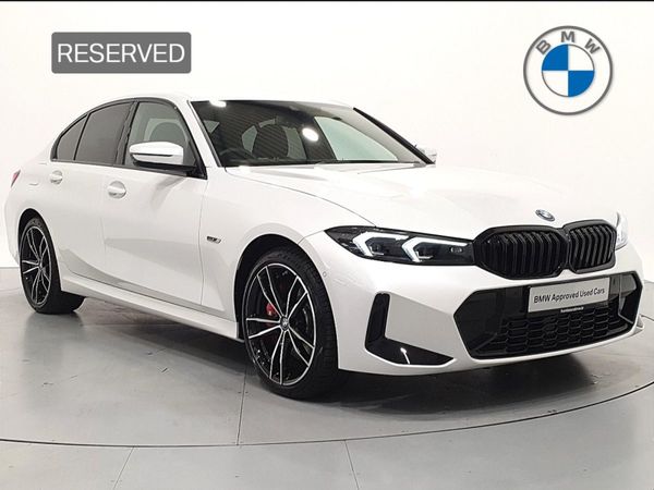 BMW 3-Series Saloon, Petrol Plug-in Hybrid, 2023, White