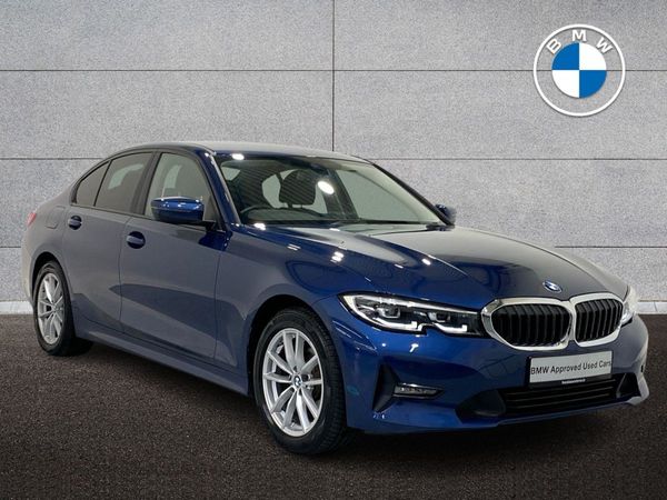 BMW 3-Series Saloon, Diesel Hybrid, 2022, Blue