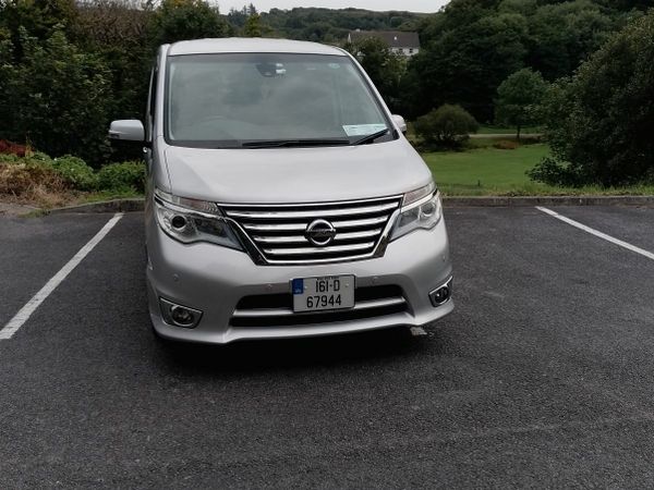 Nissan Serena MPV, Petrol Hybrid, 2016, Silver