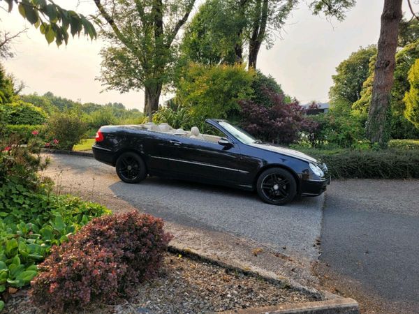 Mercedes-Benz CLK Convertible, Petrol, 2005, Black