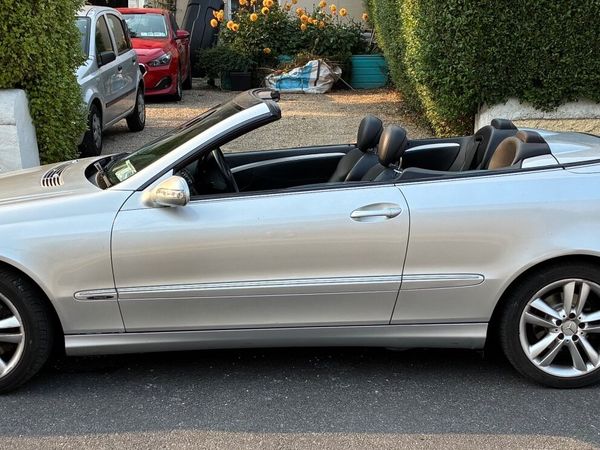 Mercedes-Benz CLK Convertible, Petrol, 2006, Silver