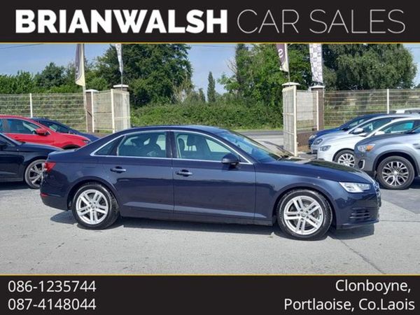 Audi A4 Saloon, Diesel, 2017, Blue