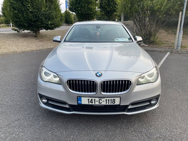 BMW 5-Series Saloon, Diesel, 2014, Silver