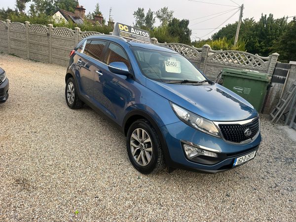 Kia Sportage SUV, Diesel, 2015, Blue