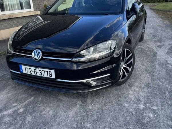 Volkswagen Golf Hatchback, Diesel, 2017, Black