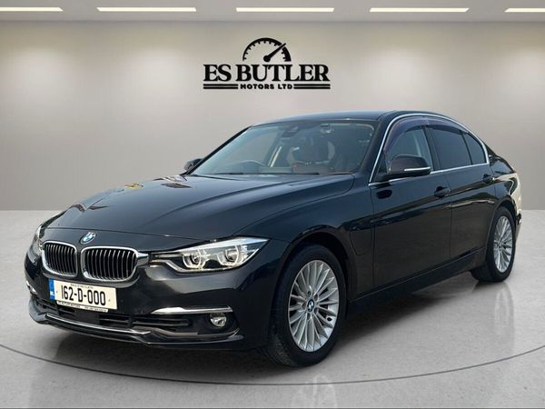 BMW 3-Series Saloon, Petrol Plug-in Hybrid, 2016, Black