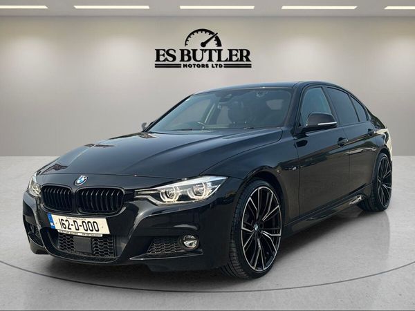 BMW 3-Series Saloon, Diesel, 2016, Black
