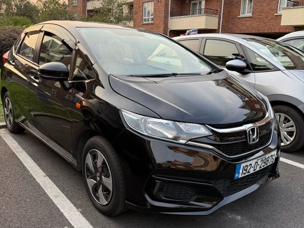 Honda Fit Hatchback, Petrol Hybrid, 2019, Black