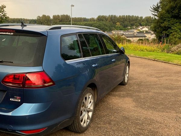 Volkswagen Golf Estate, Petrol, 2014, Blue