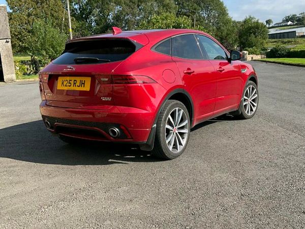Jaguar E-Pace SUV, Diesel, 2019, Red