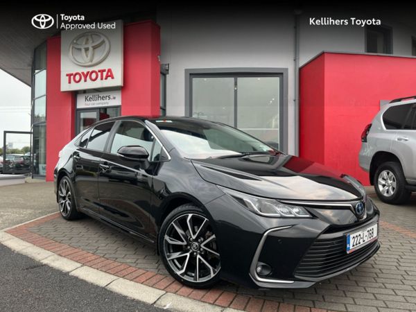 Toyota Corolla Saloon, Petrol Hybrid, 2022, Black