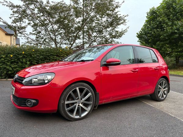Volkswagen Golf Hatchback, Diesel, 2010, Red
