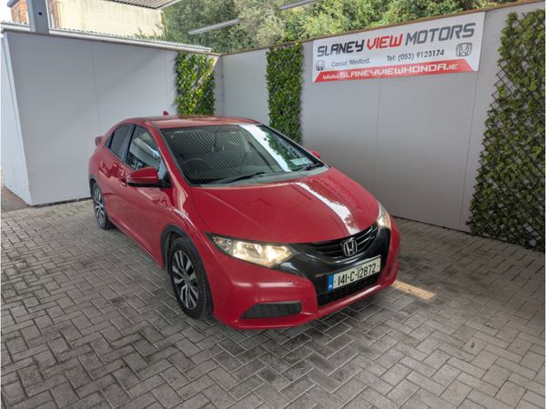 Honda Civic Hatchback, Diesel, 2014, Red