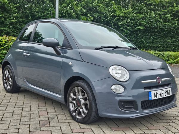 Fiat 500 Hatchback, Petrol, 2014, Grey