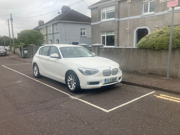 BMW 1-Series Hatchback, Petrol, 2015, White