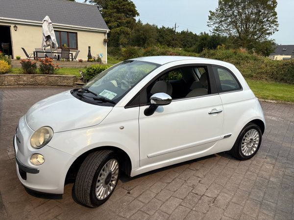 Fiat 500 Hatchback, Petrol, 2008, Blue