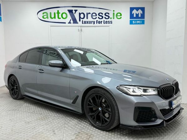 BMW 5-Series Saloon, Diesel, 2020, Blue