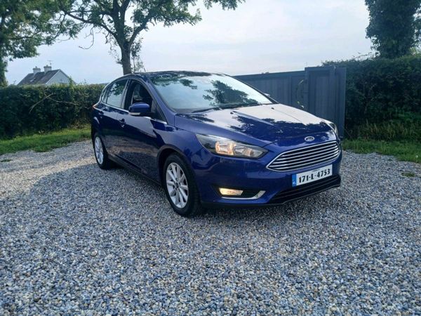 Ford Focus Hatchback, Diesel, 2017, Blue