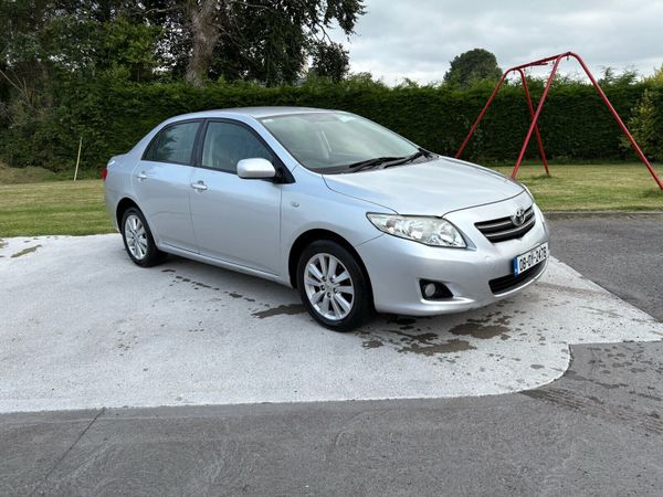 Toyota Corolla Saloon, Petrol, 2008, Silver