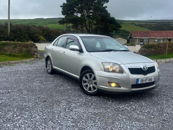 Toyota Avensis Saloon, Petrol, 2008, Silver