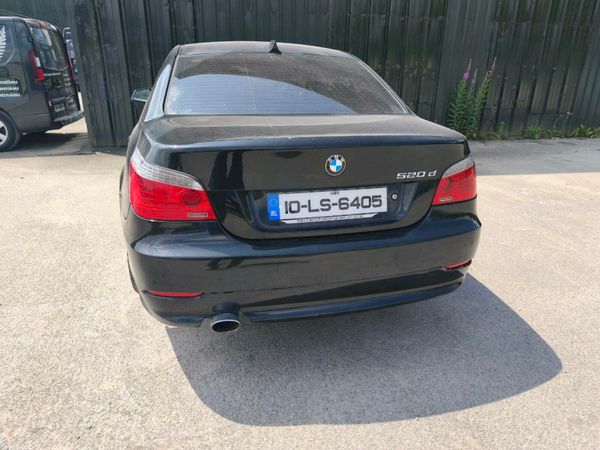 BMW 5-Series Saloon, Diesel, 2010, Black