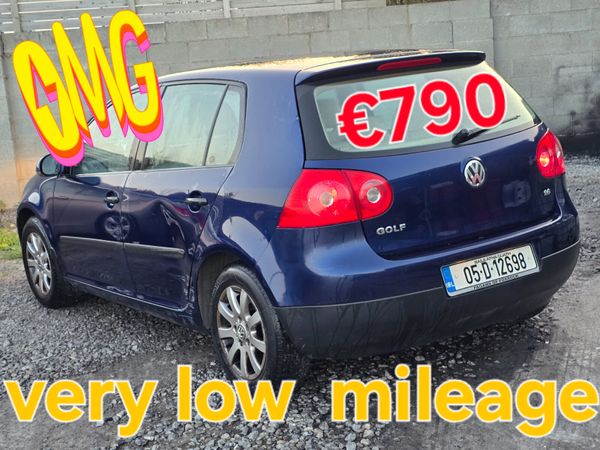 Volkswagen Golf Hatchback, Petrol, 2005, Blue