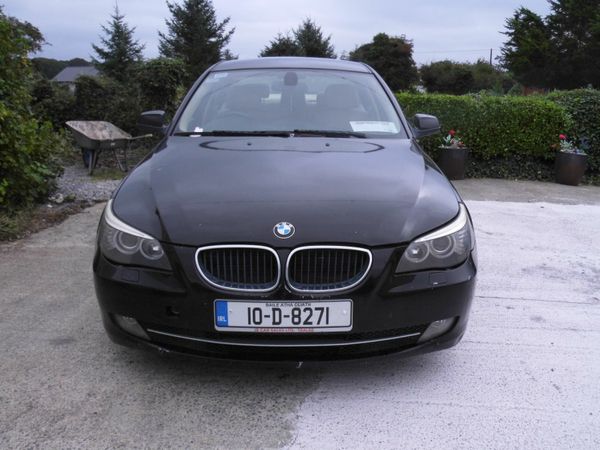 BMW 5-Series Saloon, Diesel, 2010, Black