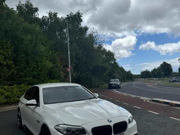 BMW 5-Series Saloon, Diesel, 2015, White