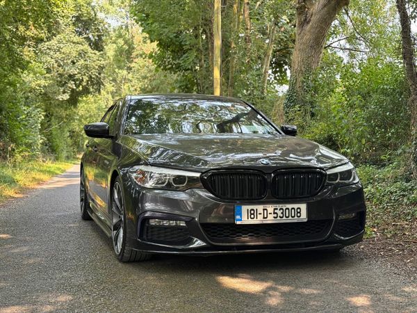 BMW 5-Series Saloon, Diesel, 2018, Grey