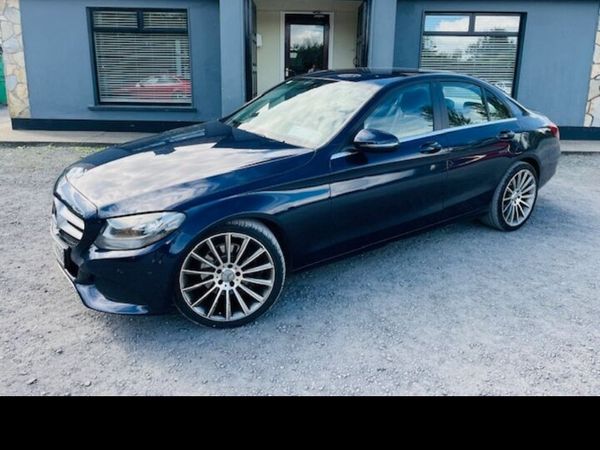 Mercedes-Benz C-Class Saloon, Diesel, 2018, Blue
