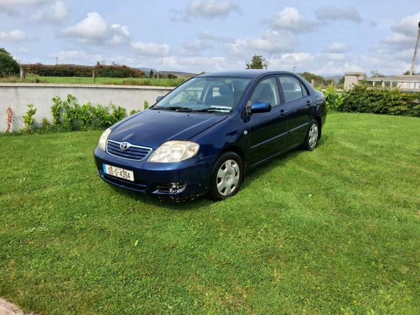 Toyota Corolla Saloon, Petrol, 2005, Blue