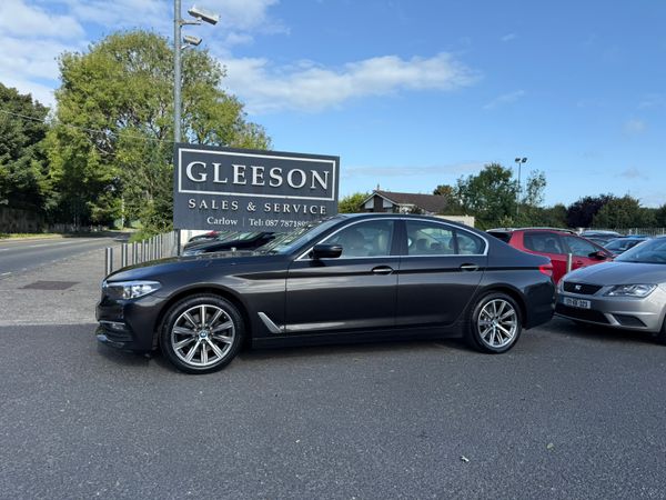 BMW 5-Series Saloon, Diesel, 2018, Brown