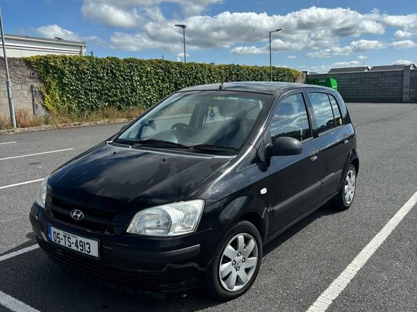 Hyundai Getz Hatchback, Petrol, 2005, Black