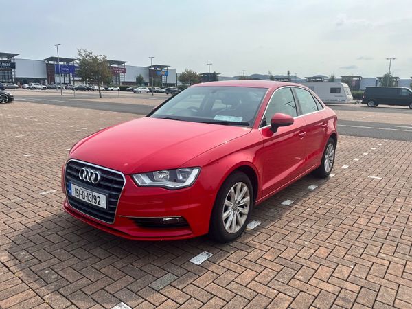 Audi A3 Saloon, Diesel, 2015, Red