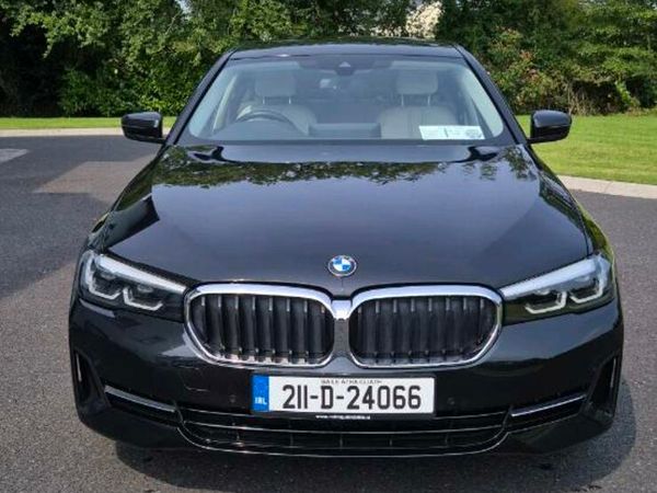 BMW 5-Series Saloon, Diesel, 2021, Black