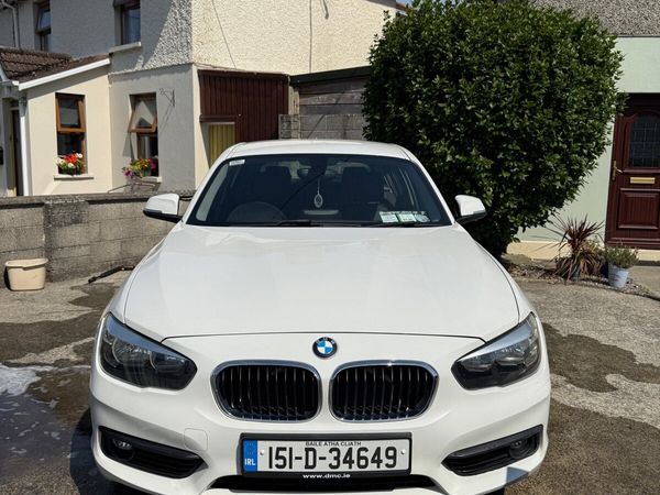 BMW 1-Series Hatchback, Diesel, 2015, White