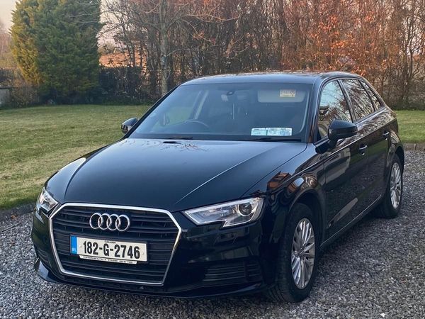 Audi A3 Hatchback, Diesel, 2018, Black