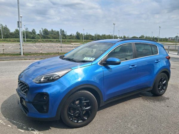 Kia Sportage SUV, Diesel Hybrid, 2021, Blue