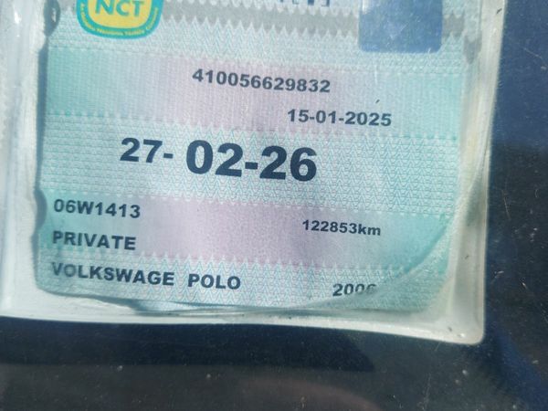 Volkswagen Polo Hatchback, Petrol, 2006, Blue