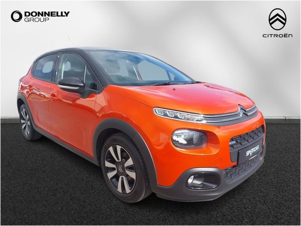 Citroen C3 Hatchback, Petrol, 2017, Orange