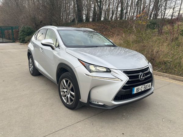 Lexus NX SUV, Petrol Hybrid, 2016, Silver