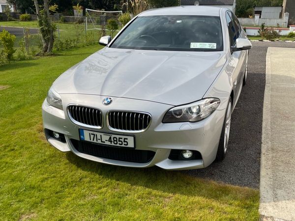 BMW 5-Series Saloon, Diesel, 2017, Silver